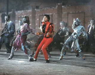 Zombies in the "Thriller" music video (Epic Records)